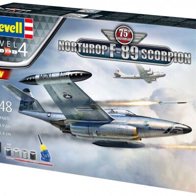 Revell 05650 Gift Set - Northrop F-89 Scorpion 75th Anniversary