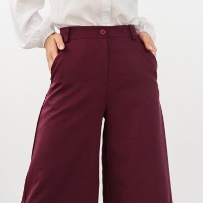 Bermuda shorts with pockets AZURI - indigo