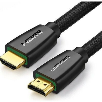 Ugreen 40409 HDMI 2.0 Cable Trenzado HDMI macho - HDMI macho 1.5 m Negro