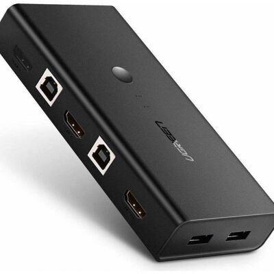 Commutateur KVM Ugreen 2 ports USB/HDMI CM200 50744