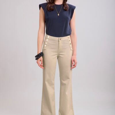 Wide leg jeans - Navy