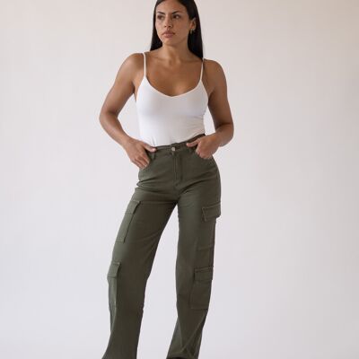 CARGO HIGH RISE - KAKI
