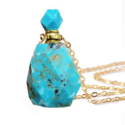 Samsara in Turquoise and Gold plated