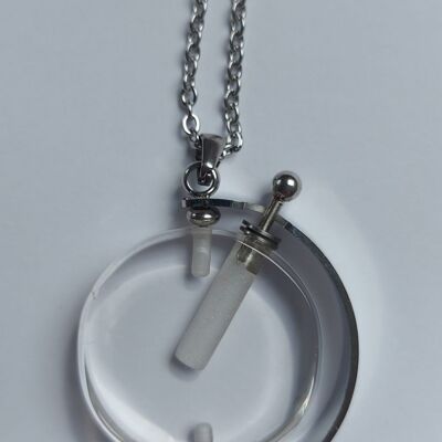 Philippe in Rock Crystal and Silver Plated