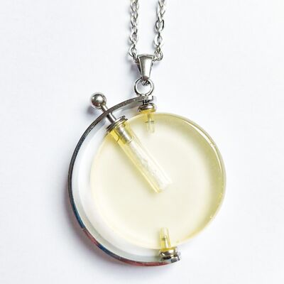 Philippe in Citrine and Silver Plated