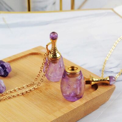 Victoria Amethyst and Gold Plated