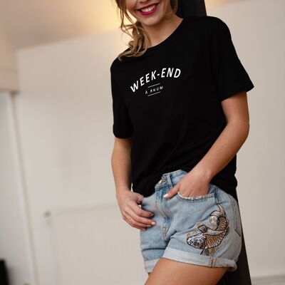 Camiseta de fin de semana con ron - UNISEX