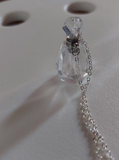 Samsara Cristal de Roche et plaqué Argent