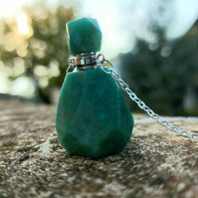 Samsara Amazonite et plaqué Argent