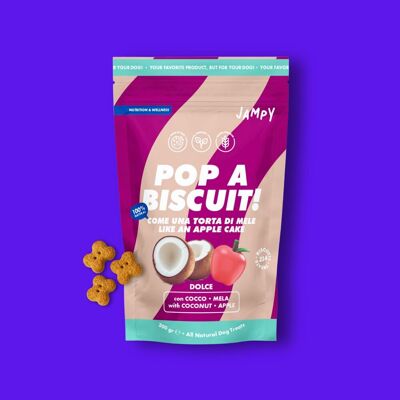 Pop A Biscuit Apple Cake - Dog Biscuit and Natural Treat