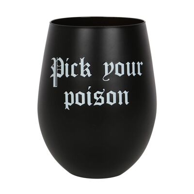 Elija su copa de vino sin tallo Poison