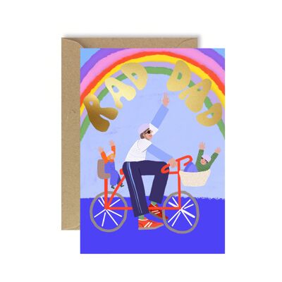 O-CF0023 Papá en bicicleta