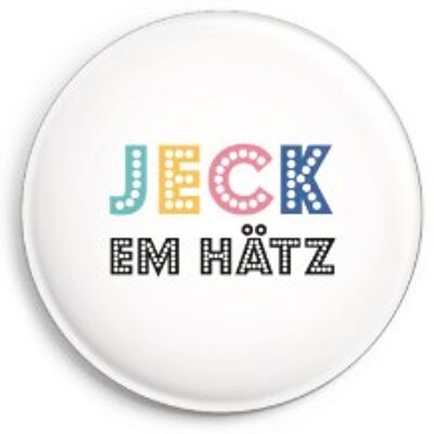 Buttons op Kölsch - Jeck em Hätz