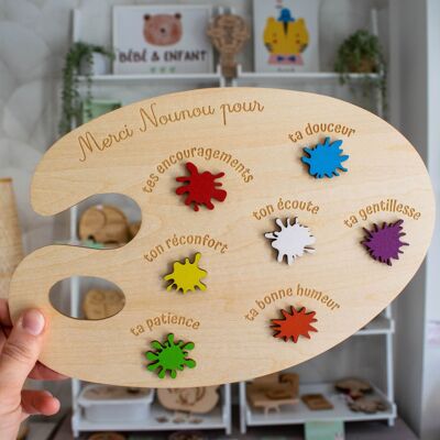 Accesorio de niñera - Agradecimientos