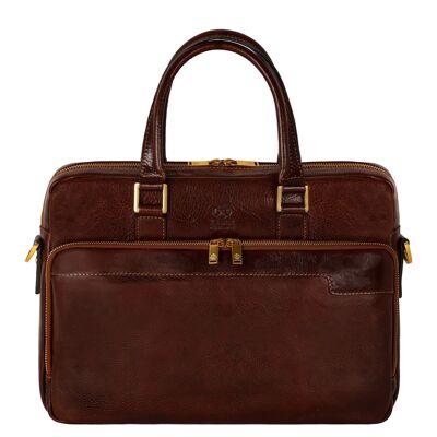 Borsa portadocumenti in pelle per laptop - Orlando