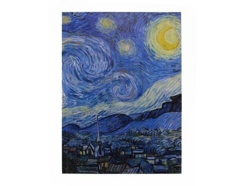 Softcover art sketchbook, Van Gogh, Starry night
