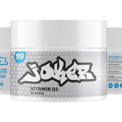Joker Lifestyle Vitamin D3 10,000iu