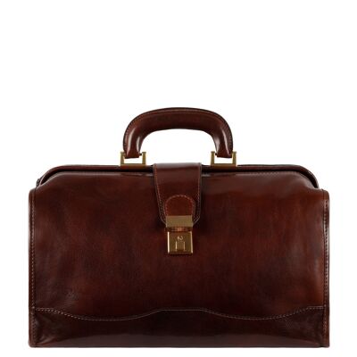 Borsa da medico piccola in pelle - David Copperfield