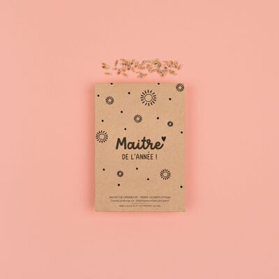 Maitre de l'année - Sachet de graines de persil