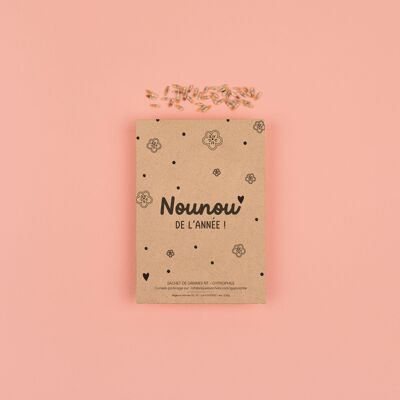 Nanny of the Year - Baby's Breath Seed Packet
