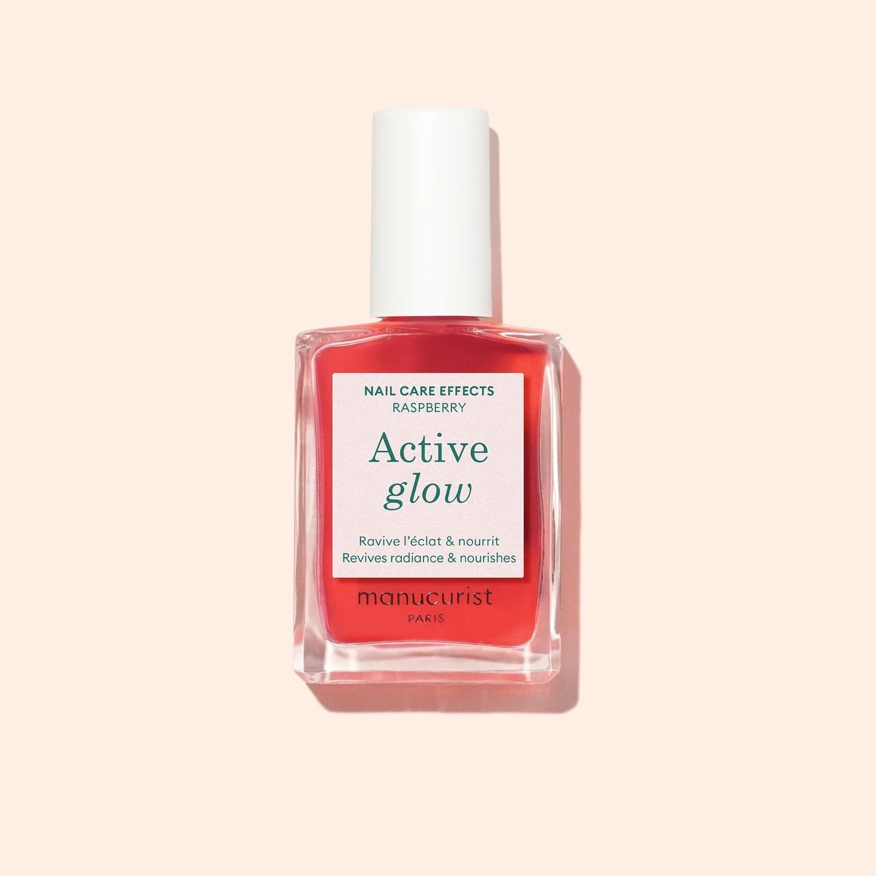 Active Glow™ Raspberry Nail Care Polish