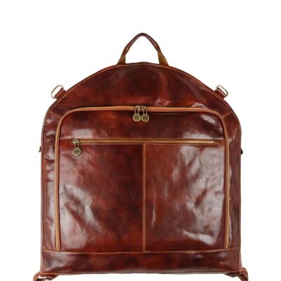 Borsa porta abiti in pelle - Viaggi con Charley