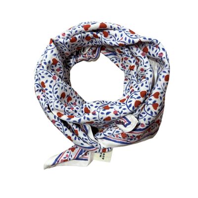 Foulard Adulte Love Klein 100 cm