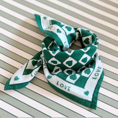 Baby Child Scarf Heart Fir Tree 50 cm