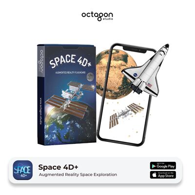 Cartes de réalité augmentée Space 4D+