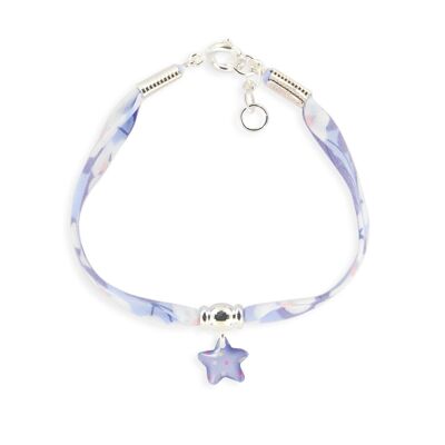 Gioielli per bambine e ragazze - Bracciale Liberty con stella da 10 mm