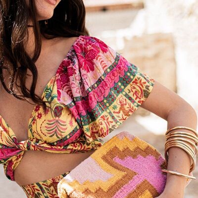 YUCATAN CLUTCH MULTICOLOR