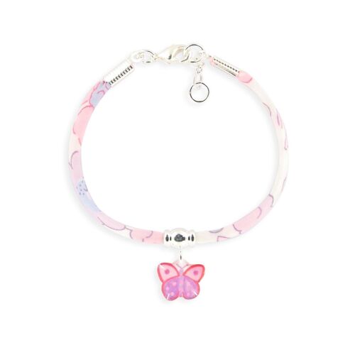 Bijoux Enfants Filles - Bracelet Liberty 4mm papillon