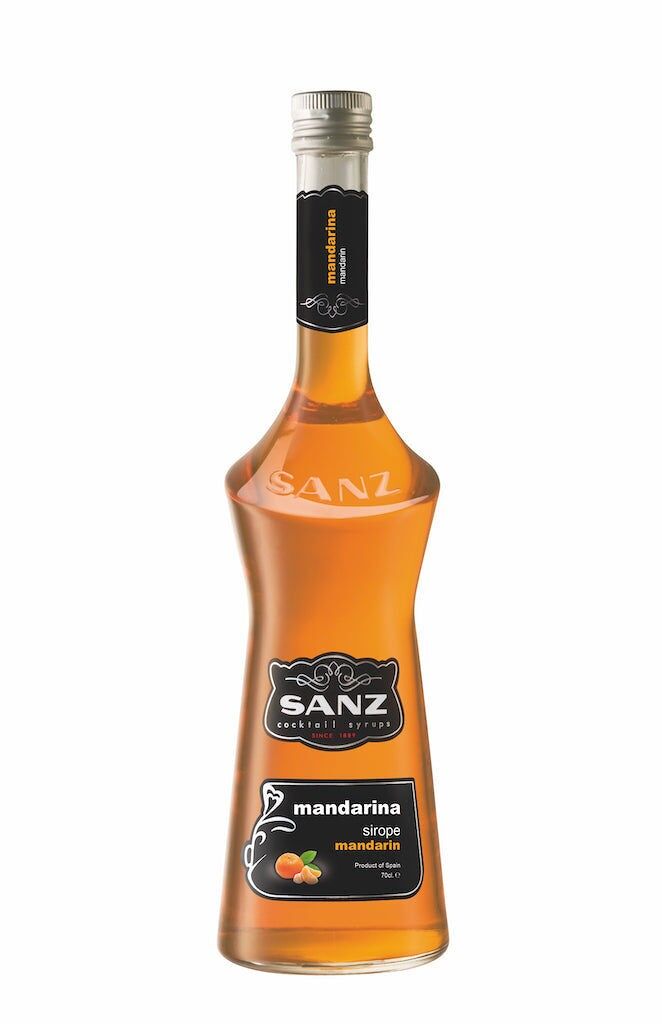 Mandarin syrup “Sanz” from Spain. 0.7L