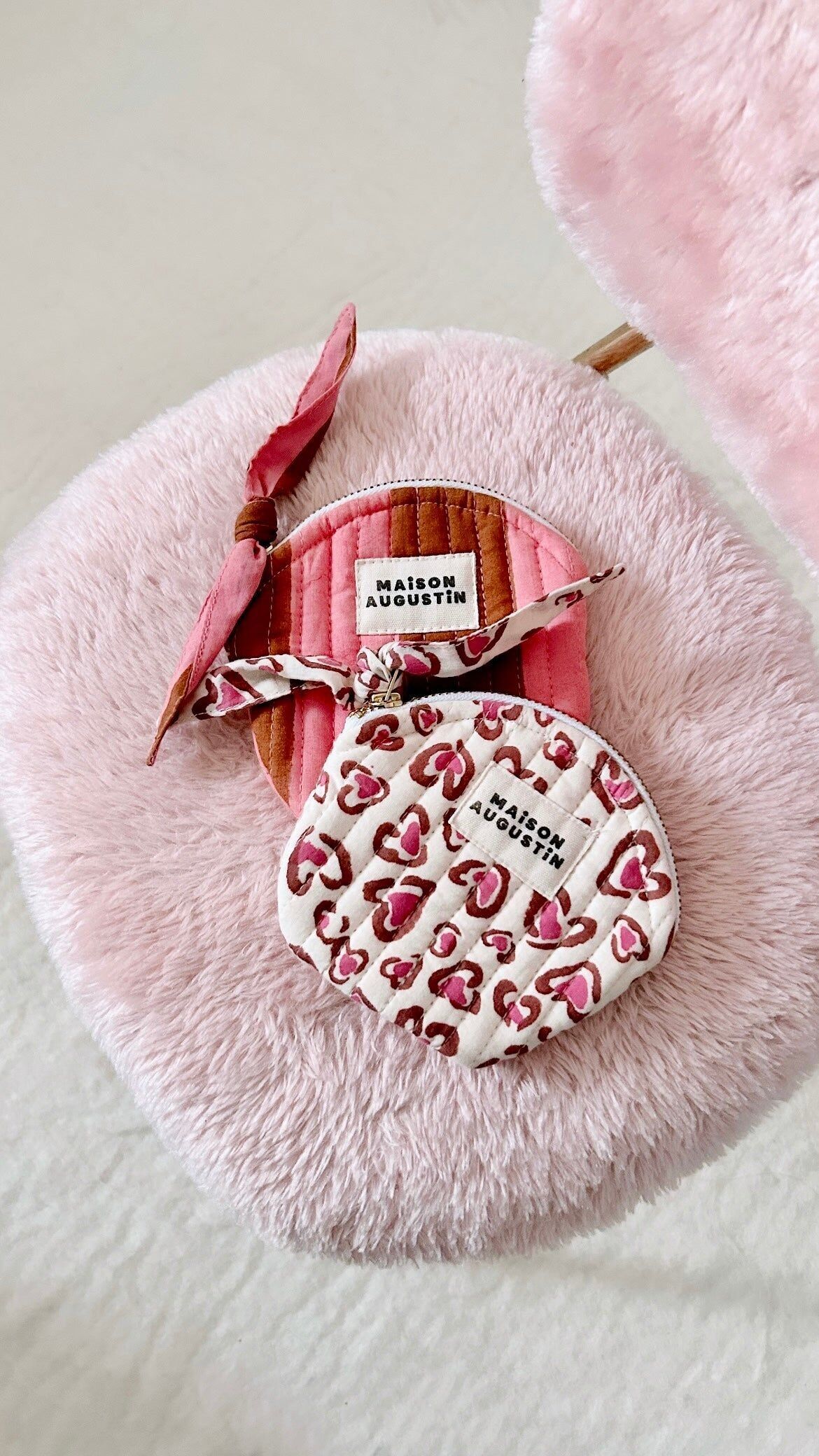 Portamonete Leone Ciliegia