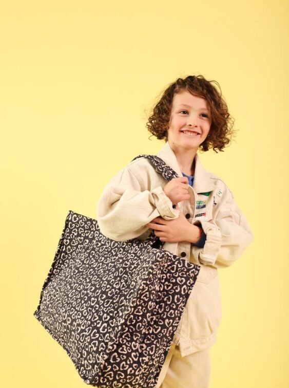 LEO Graue Tragetasche