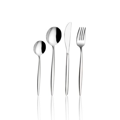 Juego de cubiertos Asya Collection de 24 piezas (para 6 personas)