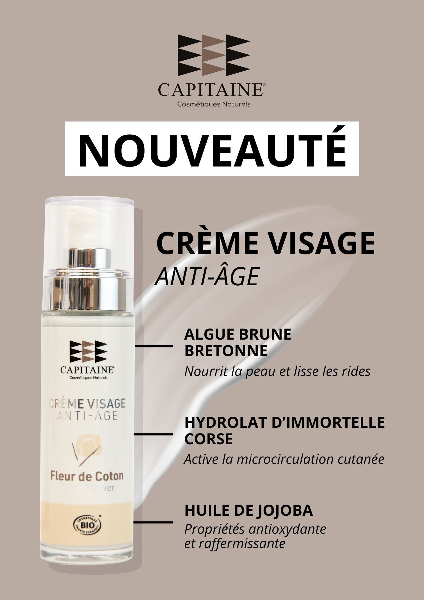 CONFEZIONE PROMOZIONALE: 12 creme viso anti-età al fiore di cotone + tester omaggio