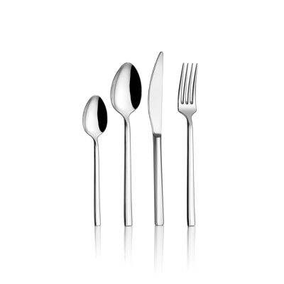 Set di posate Pirlanta Collection da 24 pezzi (per 6 persone)