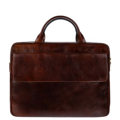 Borsa da lavoro in pelle da donna per laptop - The Sheltering Sky