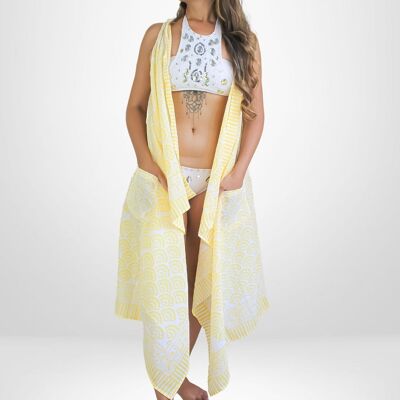Robe Boho Mykonos Jaune