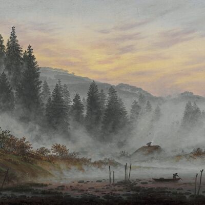 Póster Caspar Friedrich - Der Morgen