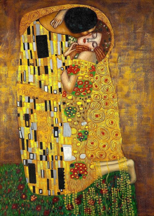 Poster Gustav Klimt - De Kus
