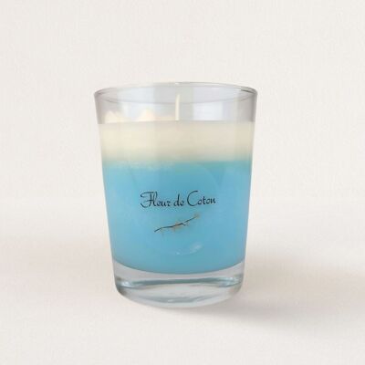 Candela ai fiori di cotone da 200 ml