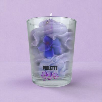 Bougie 200ml Bonbon Violette