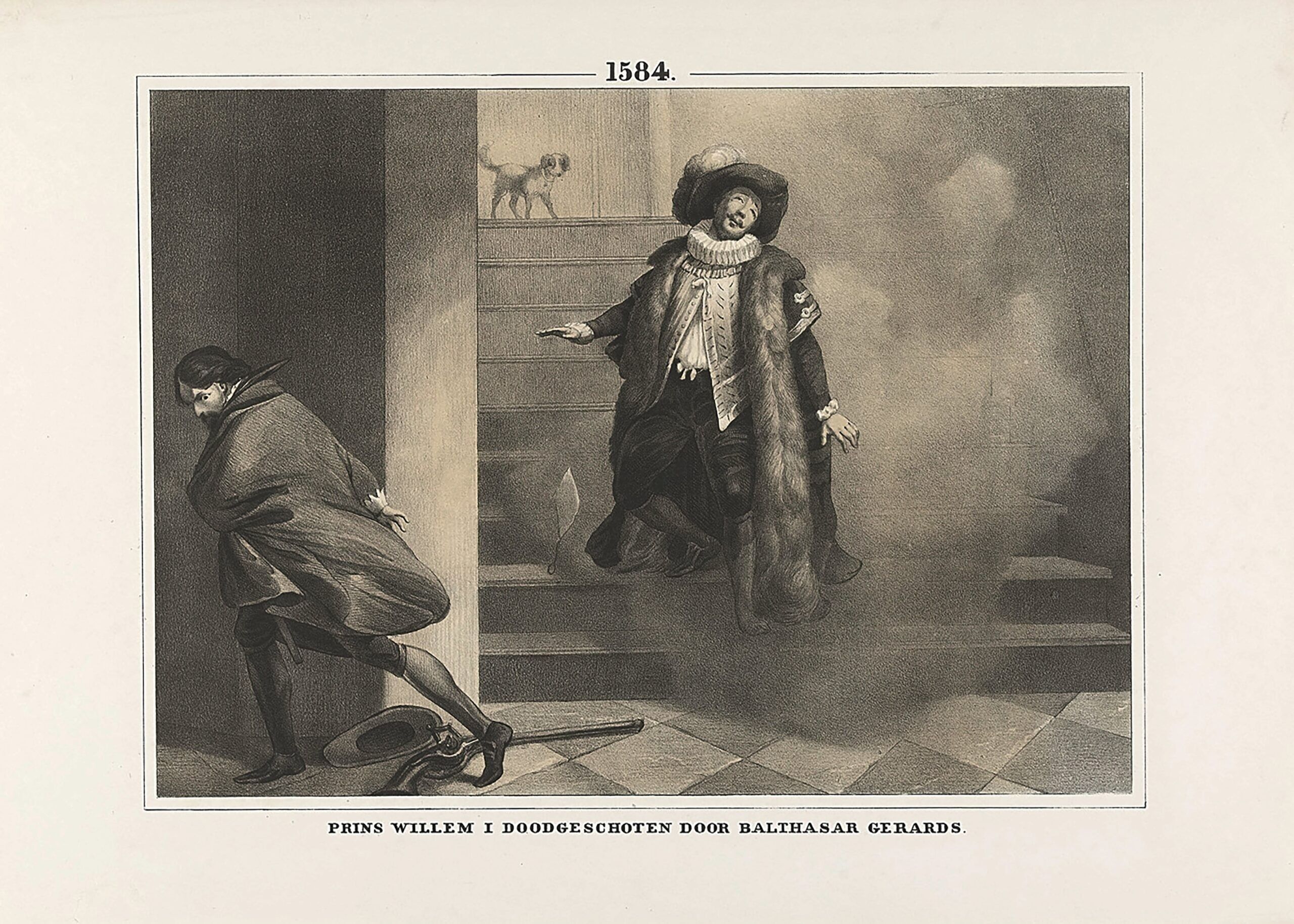 Affiche Meurtre de Guillaume d'Orange - Histoire