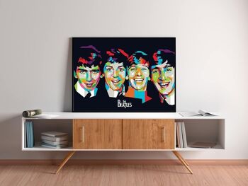 Affiche Beatles - Pop Art 2