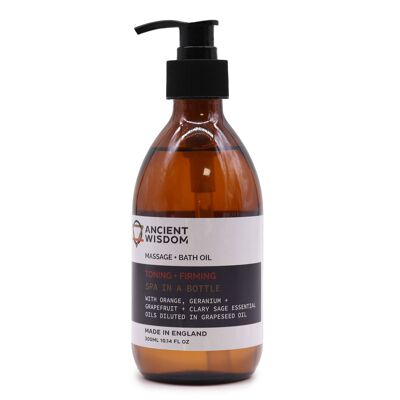 Aceite de Masaje y Baño - Tonificante y Reafirmante 300 ml