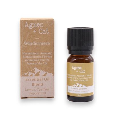 Huiles essentielles – Citron, arbre à thé et menthe poivrée
