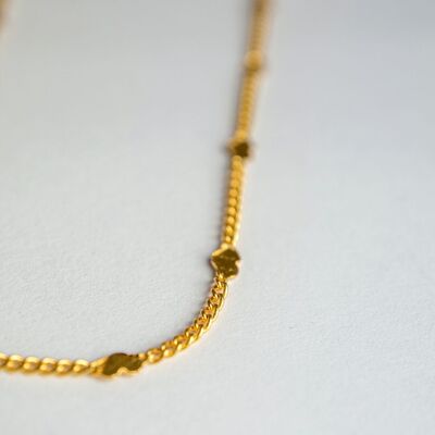 Collier chaîne de cœur