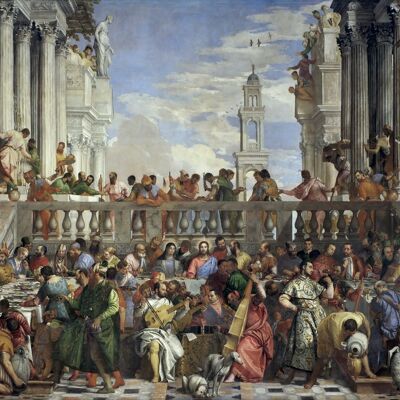 Poster Paolo Veronese - Wedding at Cana